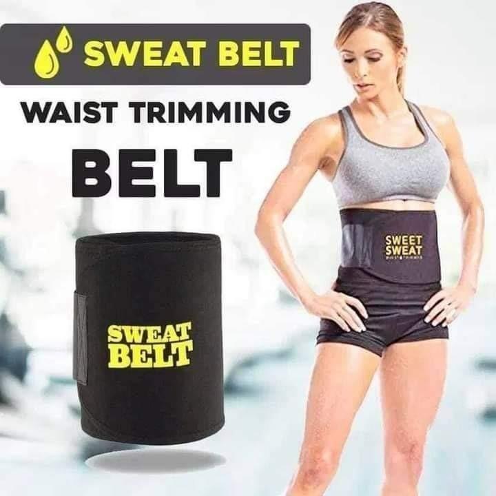 Waist Trimmer - Tummy Trainer Wrap - Stomach Slimmer, Fat Burner Exercise  Sweat Sauna Band - Reduce Water Weight Loss - Slimming Neoprene Shaper