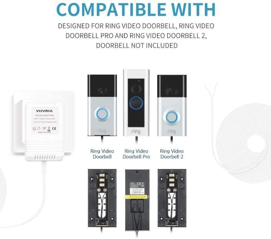 A13 18V 800MA Doorbell Transformer, Power Supply for Ring Video