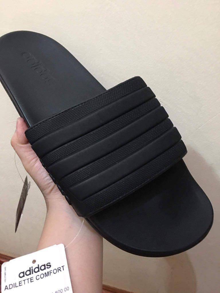 Adidas adilette comfort black size 10 