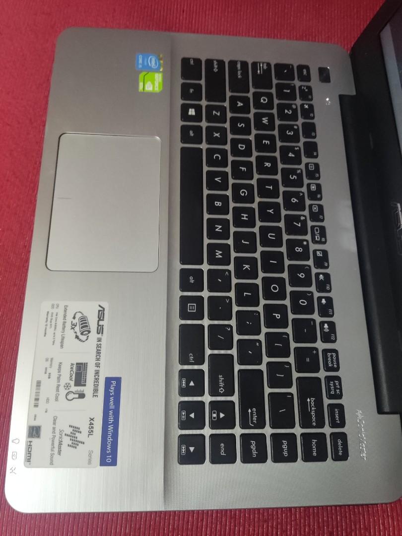 Asus x455l ssd best sale upgrade