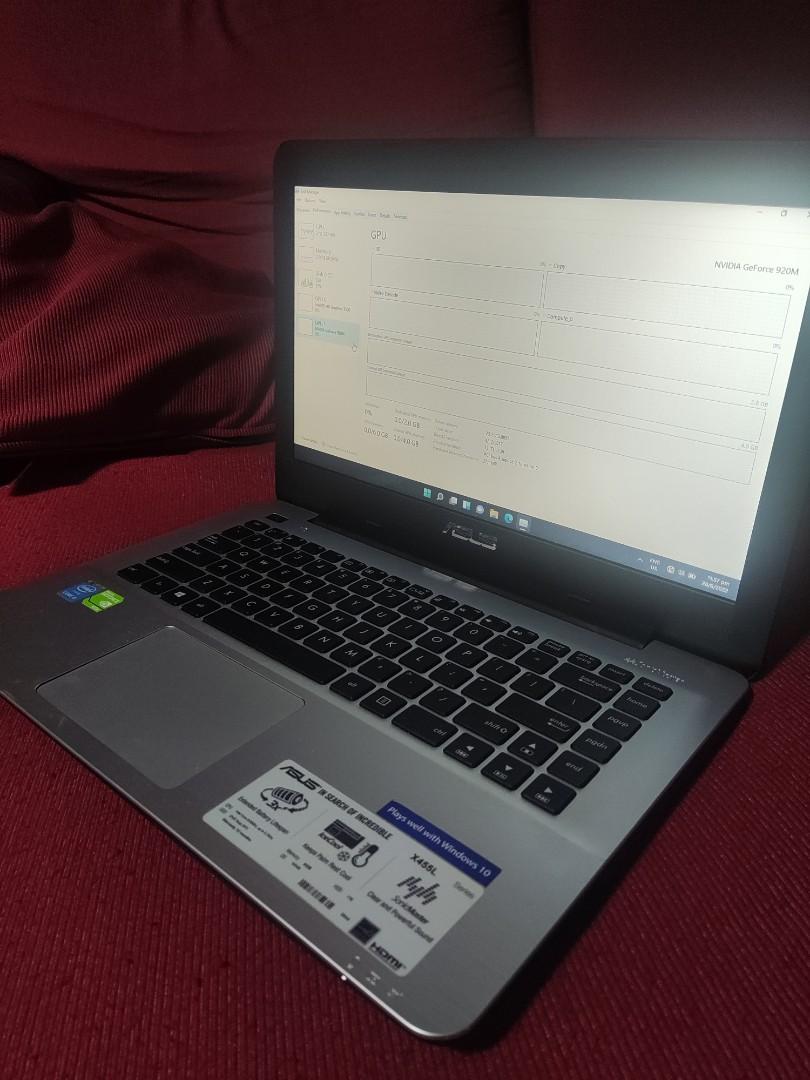 Asus x455l ssd store upgrade