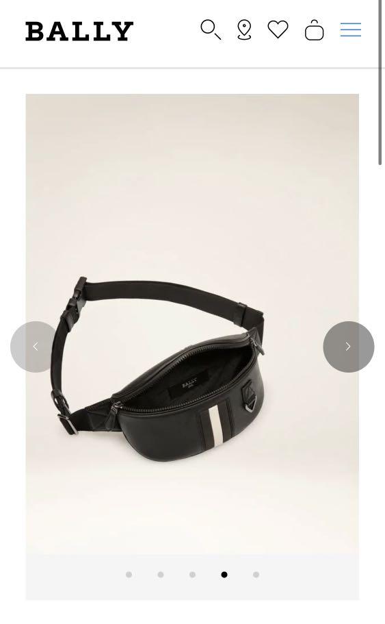 Bally matey leather bum bag, Luxury, Bags & Wallets on Carousell
