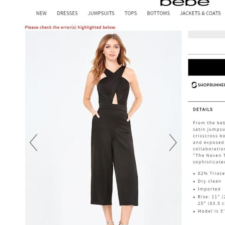 Capri length jumpsuits clearance