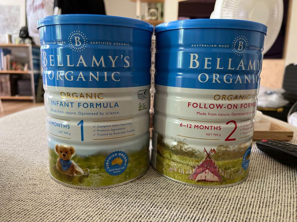 Bellamysベラミーズ・オーガニック粉ミルク(6〜12ヶ月)2缶 - ミルク