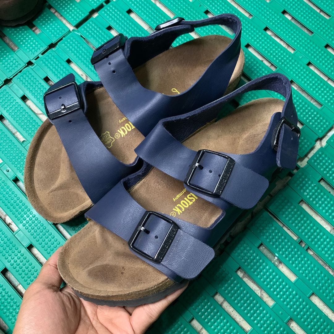 Birkenstock milano sale blue