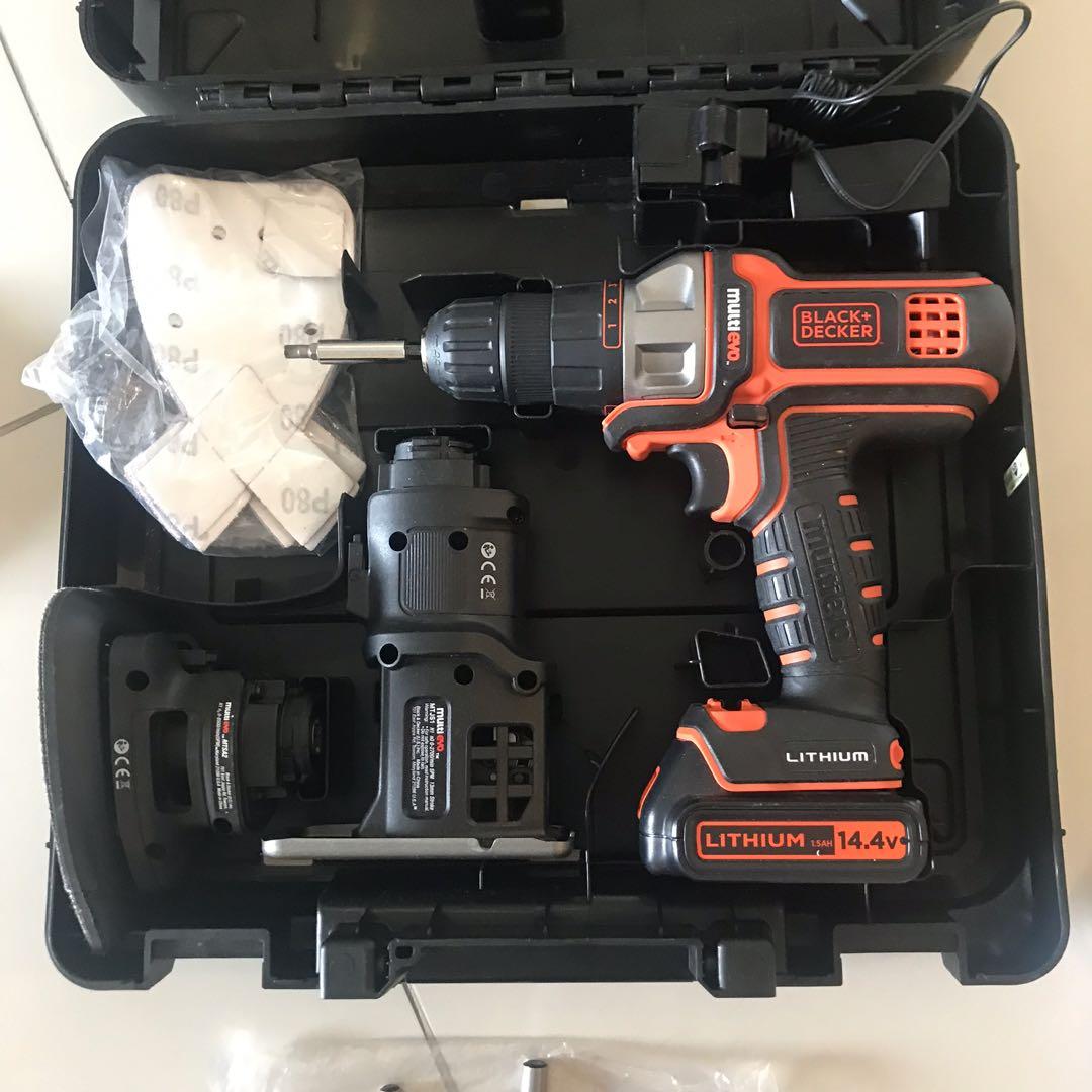 Black & hotsell decker evo143