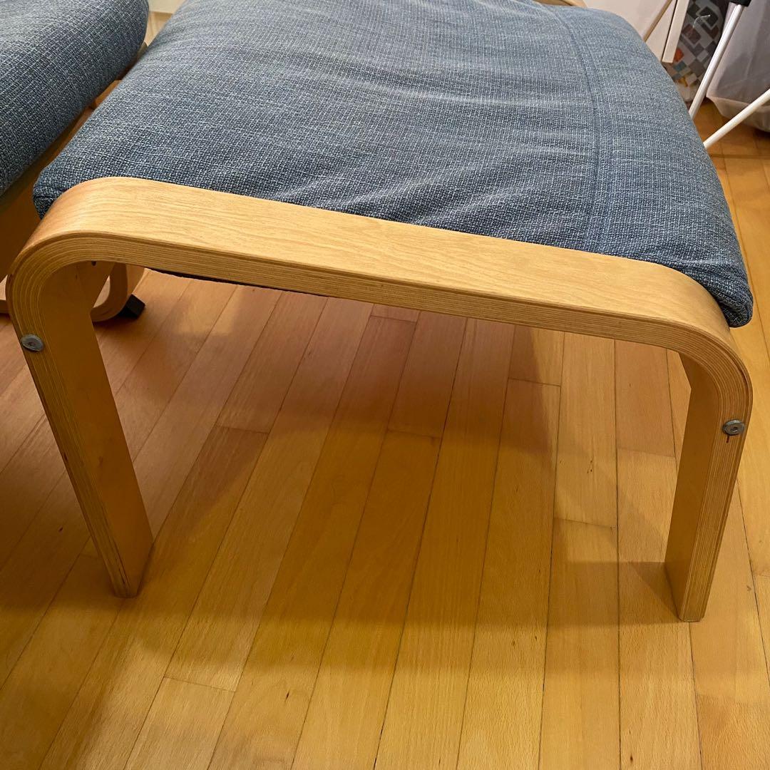 (bought at319sell69) ikea POANG Armchair and footstool Ikea Sofa Ikea