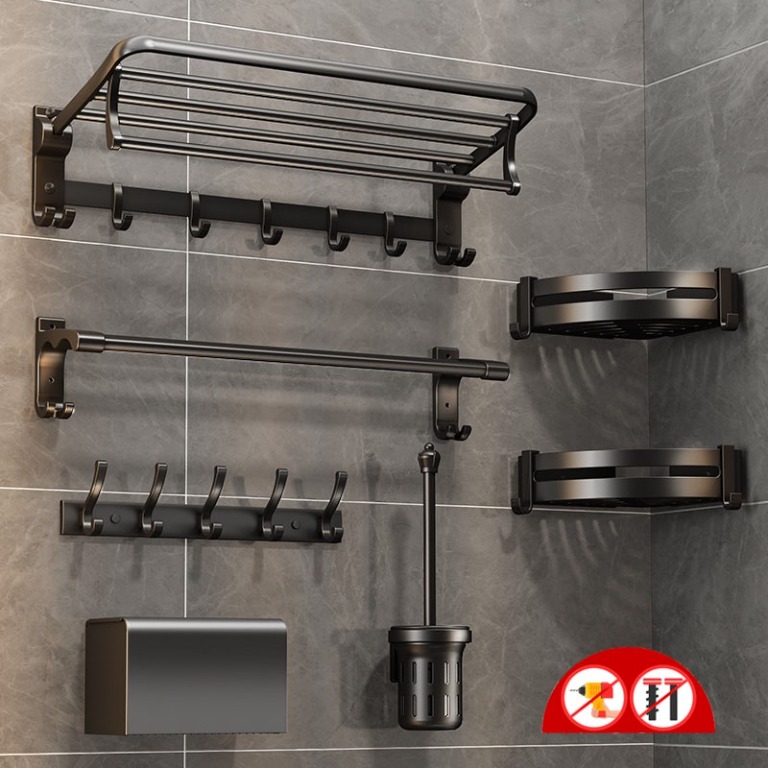 Brand new MEIDOO Toilet Rack Bathroom Storage Towel Rack Hardware ...