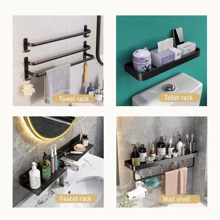 Brand new MEIDOO Toilet Rack Bathroom Storage Towel Rack Hardware ...