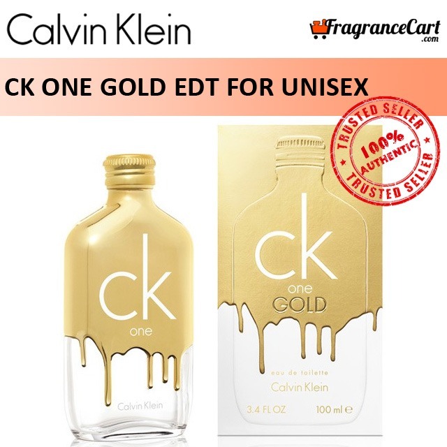 Calvin Klein cK One Gold EDT for Unisex 100ml 200ml Tester Men