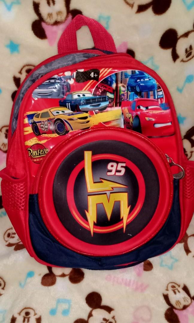 Cars Character bag (Category: Babies & Kids Fashion) located in Quezon City. Submitted by anafierce27 (Listing ID 1169392129, Image 1). Description: well used bag for baby boy.