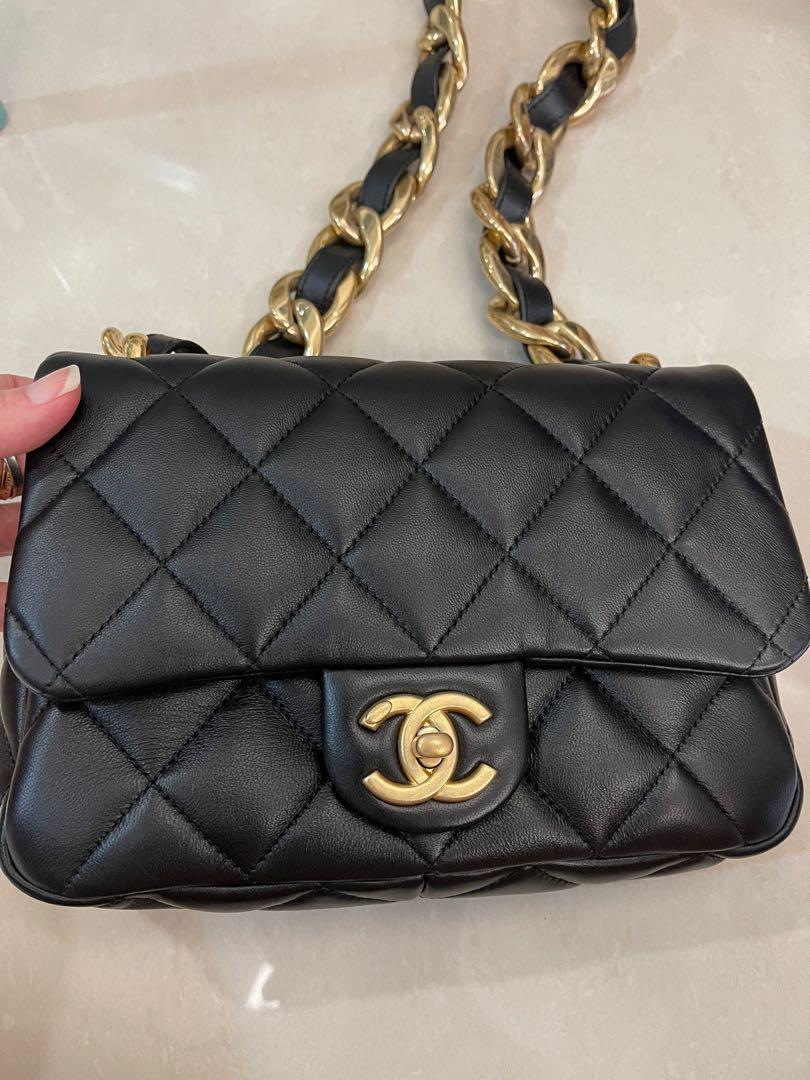 Chanel chunky chain bag discount