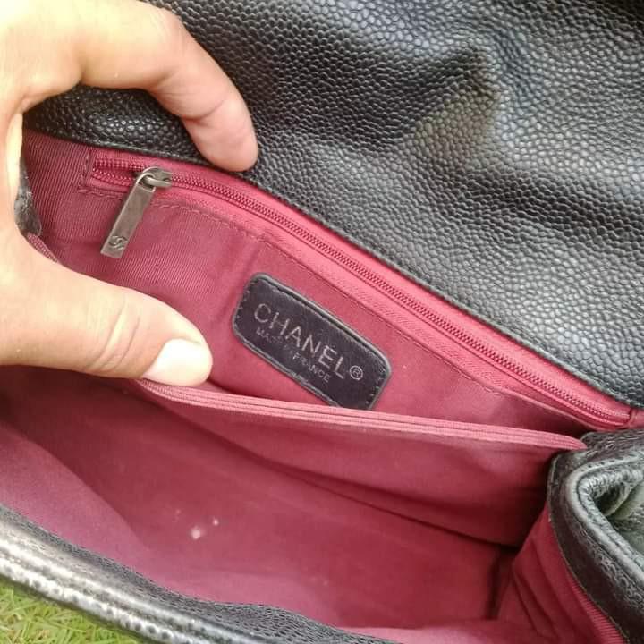 CHANEL MADE IN FRANCE FULL KULIT ASLI