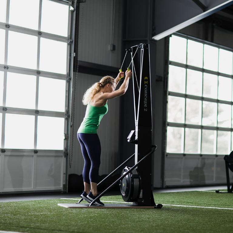 Concept 2 SkiErg with PM5 Monitor. Free Standing or Wall Mounted ...