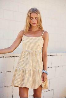 Cotton On Woven Birdie Tiered Dress