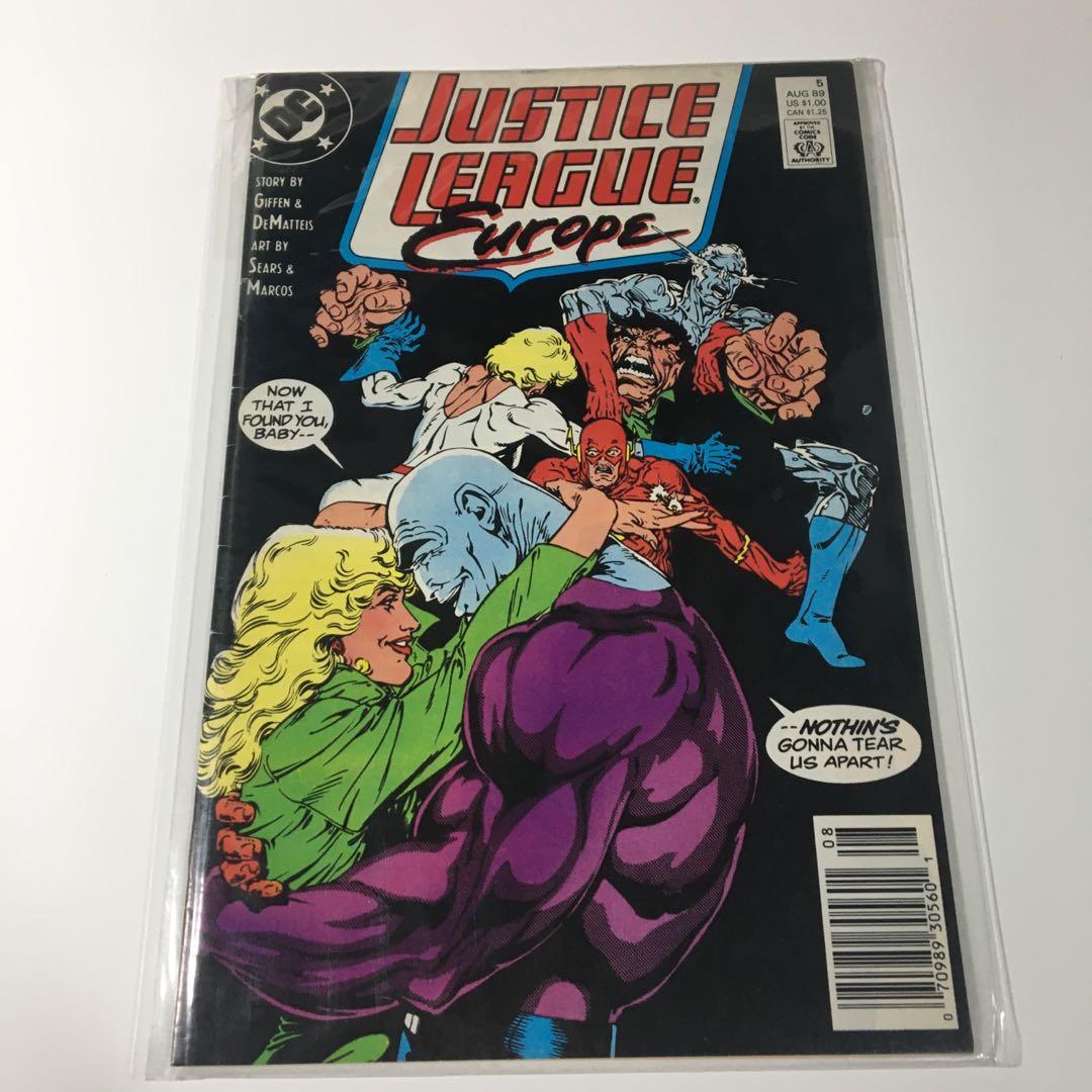 DC Comics - Justice League Europe (Category: Comics & Manga) located in Quezon City. Submitted by jjyubao (Listing ID 1169381381, Image 1). Description: — sold as set — both for ₱150 only.