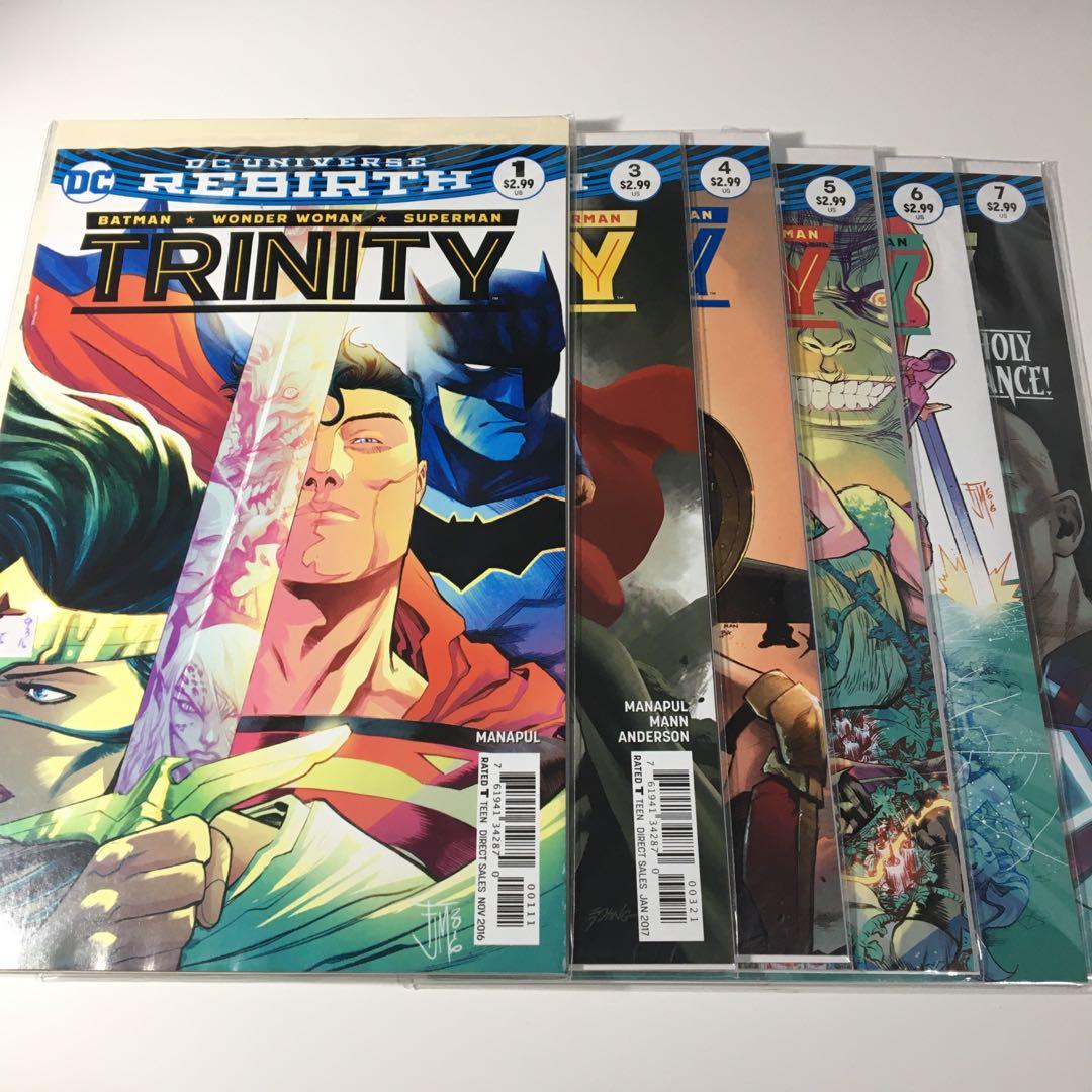 1st Print Trinity # 6 DC Universe Rebirth 