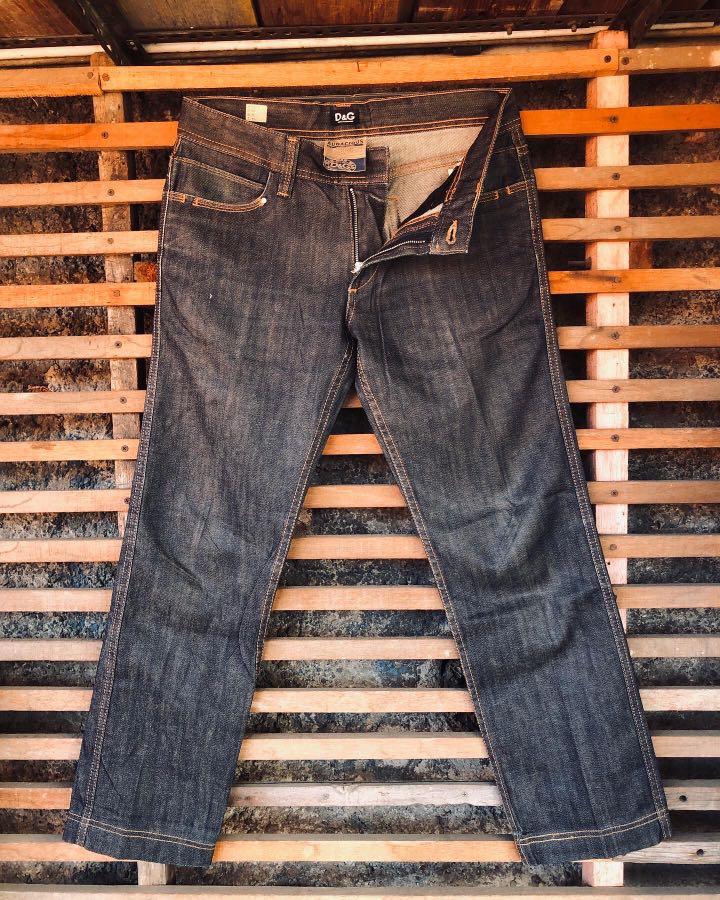 D\u0026G jeans regularfit denim, Fesyen Pria 