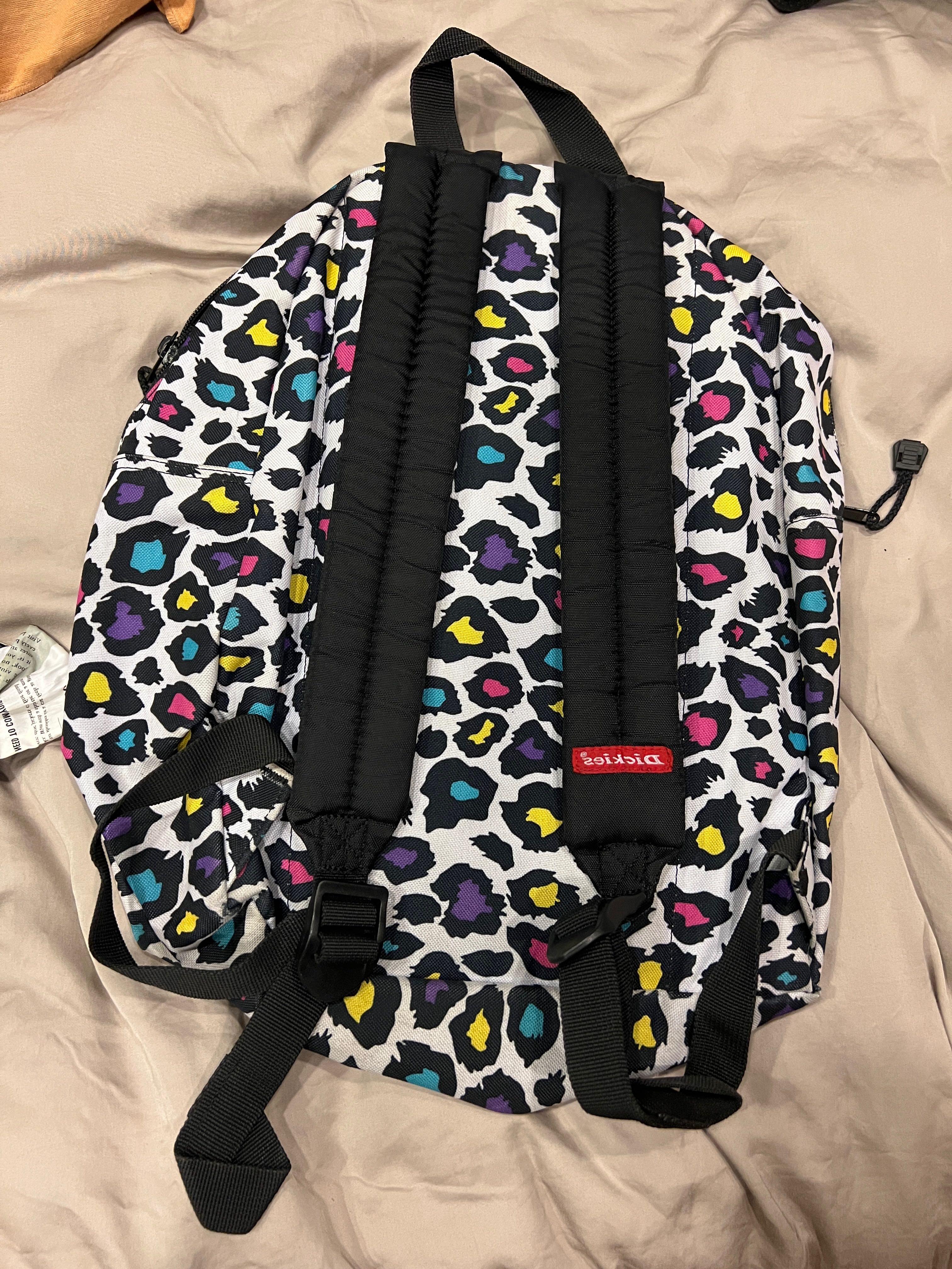 Dickies rainbow cheetah backpack