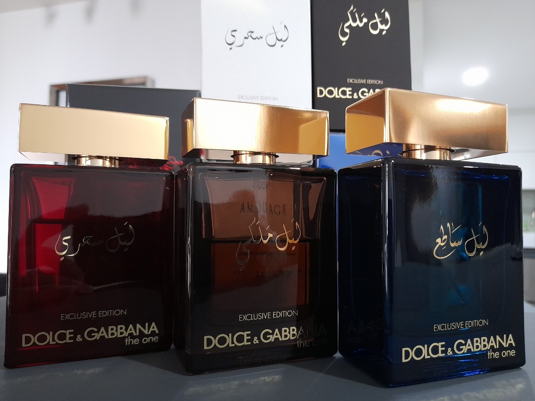 Dolce & Gabbana The One Mysterious/Royal/Luminous Night EDP 15ml Combo ...