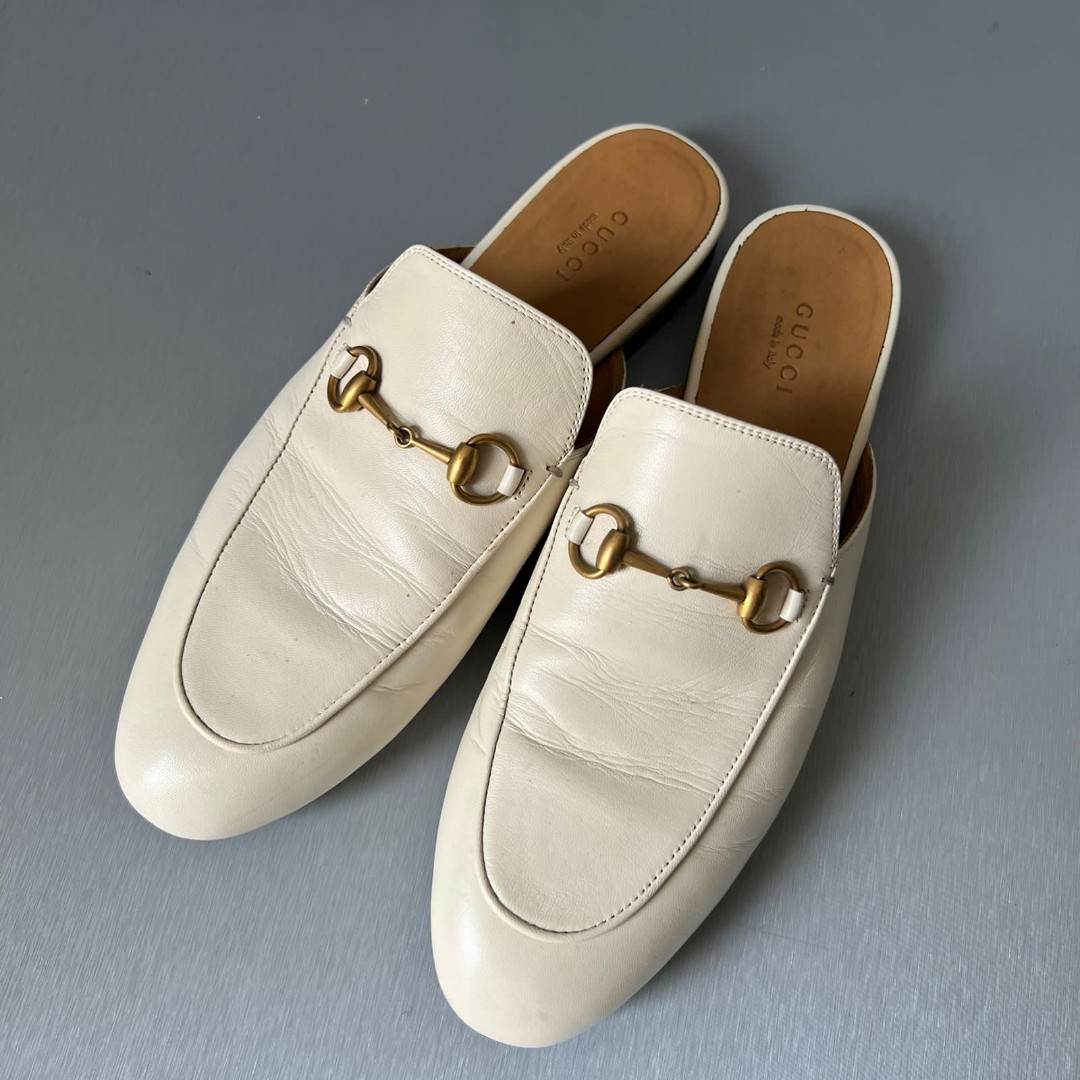 Gucci princetown loafers sale clearance