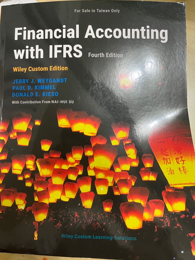 Financial Accounting IFRS 4/e Wiley Custom Edition 會計英文版, 興趣及遊戲, 書本及雜誌