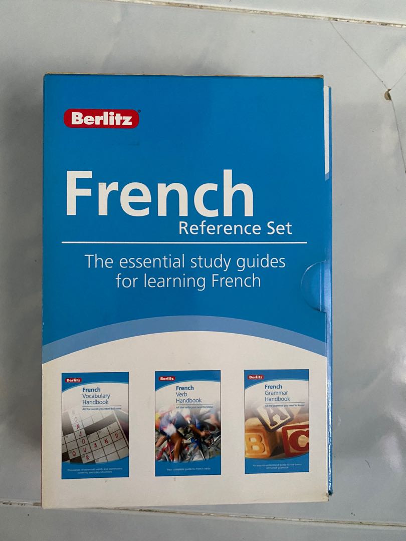 French Vocabulary Grammar Verb Handbook, Hobbies & Toys, Books