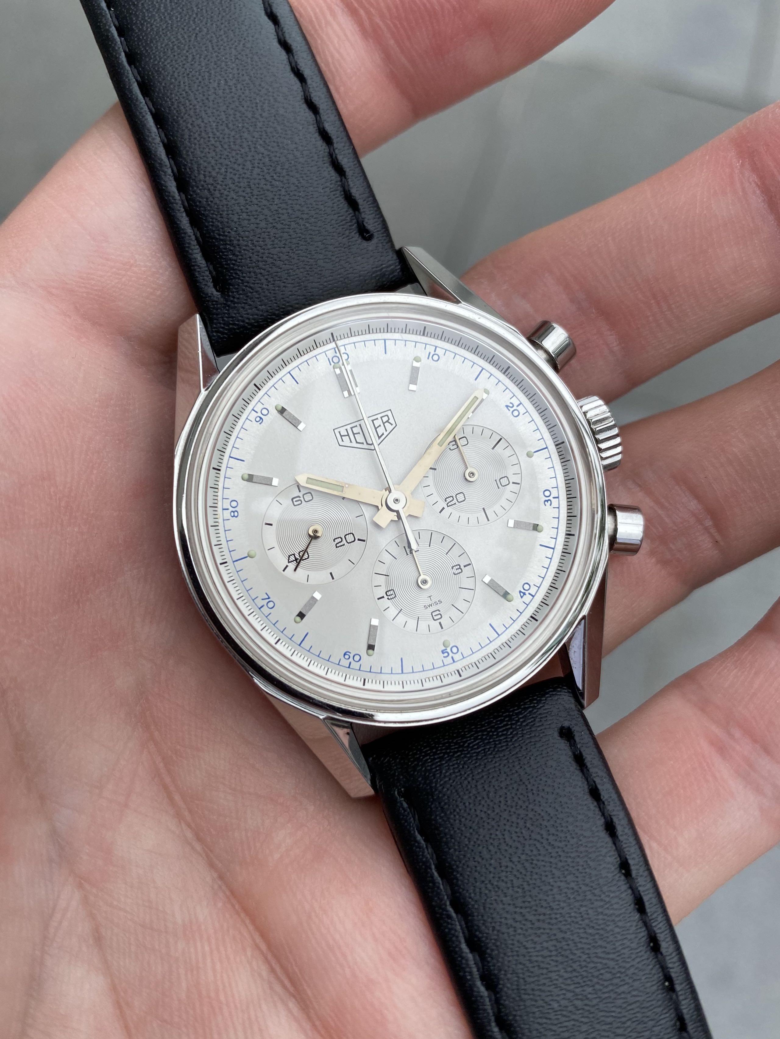 Full Collector s Set Tag Heuer 1964 Carrera Re Edition 36mm Reference CS3110 Racing Watch Manual Wind Lemania 1873 Speedmaster Movement