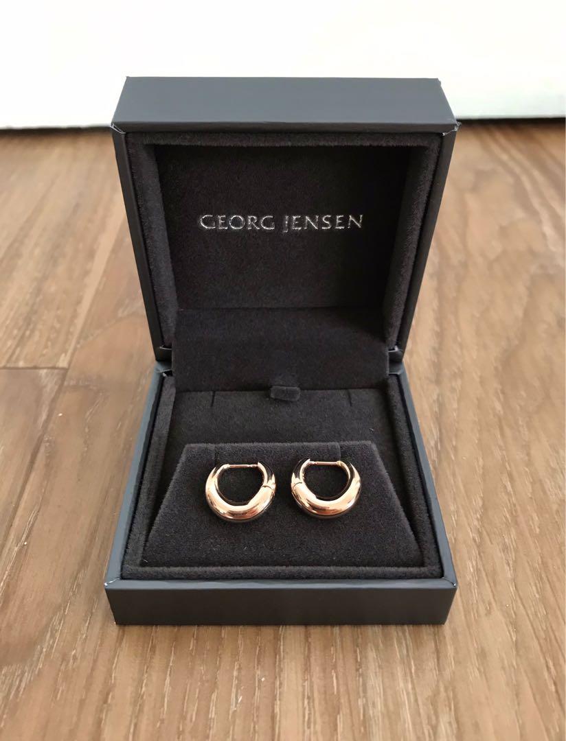 Georg jensen hoop earrings best sale