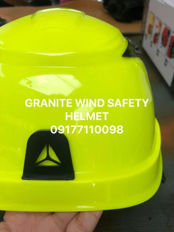Granite Wind Safety Helmet (Category: Construction & Building Materials) located in Manila. Submitted by joeyroque09 (Listing ID 1169342328, Image 1). Description: TAKEZO INDUSTRIAL SUPPLY Location: Mayhaligue St. Abad Santos, Manila Waze: Takezo Industrial Supply (Tondo, Manila) Land mark: Uno High School Tabon 1, Centennial Road, Kawit, Cavite Land mark: Phoenix Gas Station near Mana Mall VISIT OUR WEBSITE: www.takezoindustrial.com.