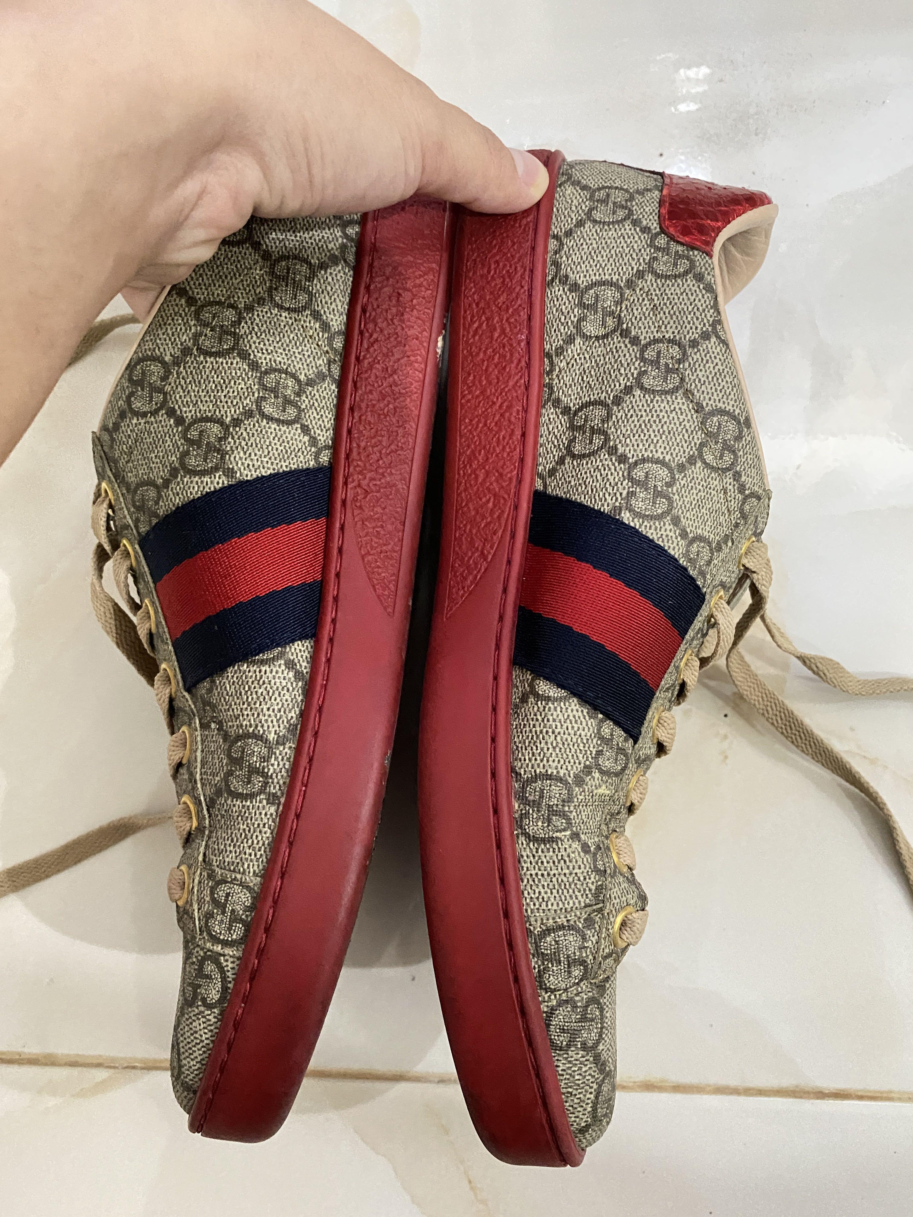 gucci red sole