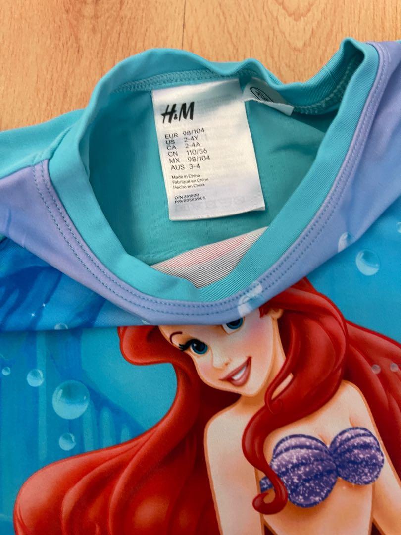 H M Disney Ariel swimsuit Babies Kids Babies Kids Fashion on