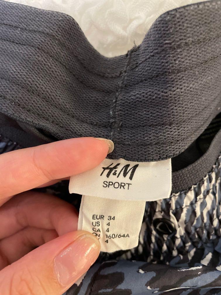H&M Sport running shorts, Women's Fashion, Activewear on Carousell