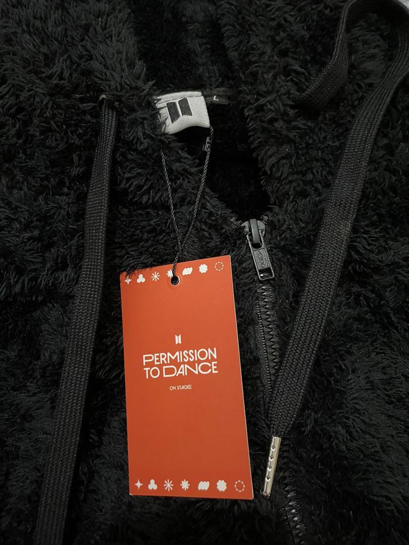 Hoodie ZipUp Permission To Dance LA BTS by ic_kpopstuff