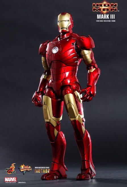 Hot Toys 1/6 Iron Man Mark Iii, Hobbies & Toys, Toys & Games On Carousell