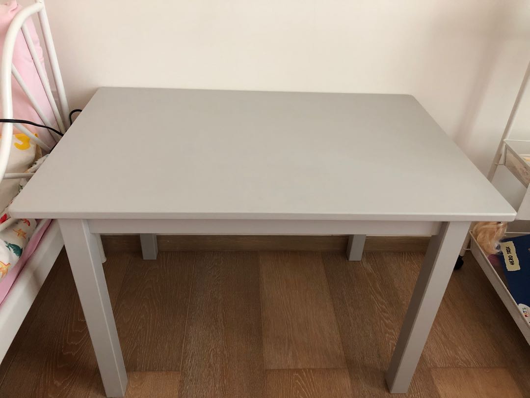 SUNDVIK Children's table, gray, 297/8x195/8 - IKEA