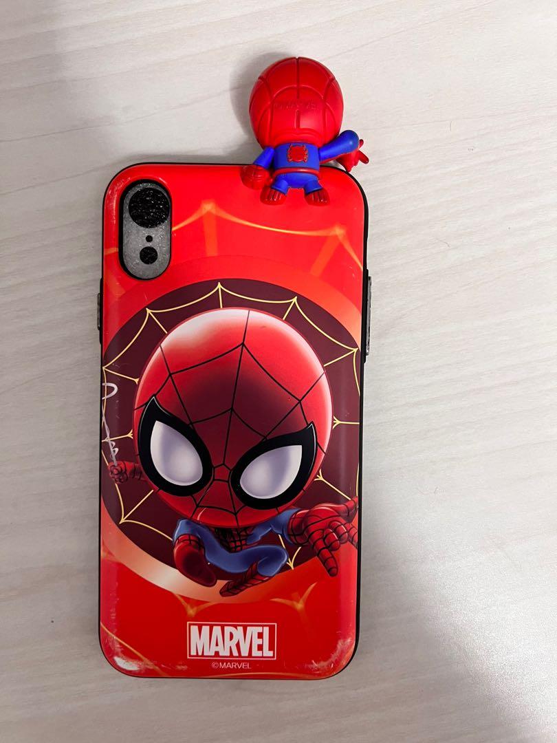 iphone XR spider-man case, Mobile Phones Gadgets, Mobile