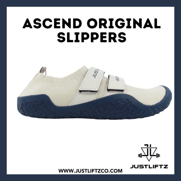 JustLiftz Ascend Original Deadlift Slippers squat shoes lever belt