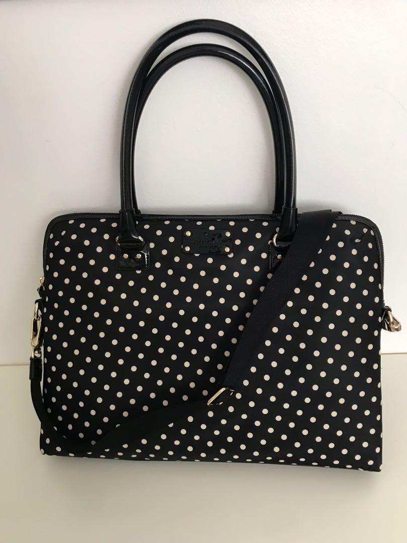 Kate spade polka sales dot laptop bag