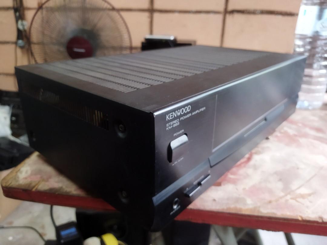Kenwood STEREO POWER AMPLIFIER KM993, Audio, Soundbars, Speakers