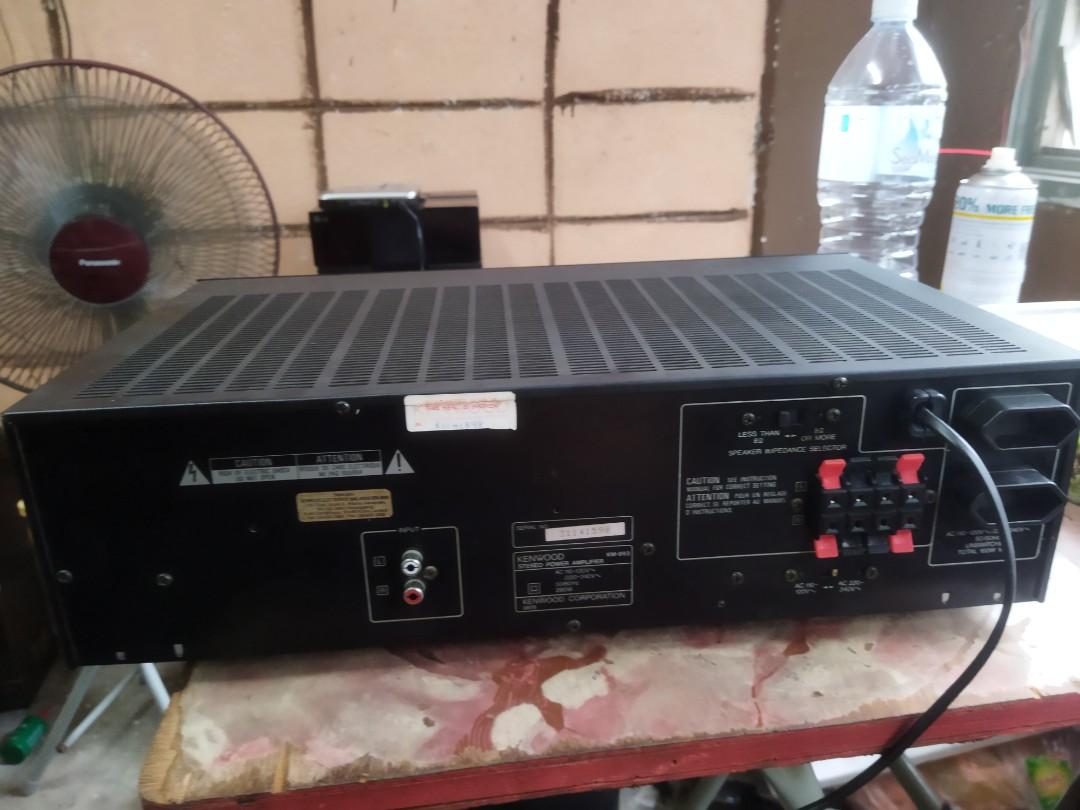Kenwood STEREO POWER AMPLIFIER KM993, Audio, Soundbars, Speakers