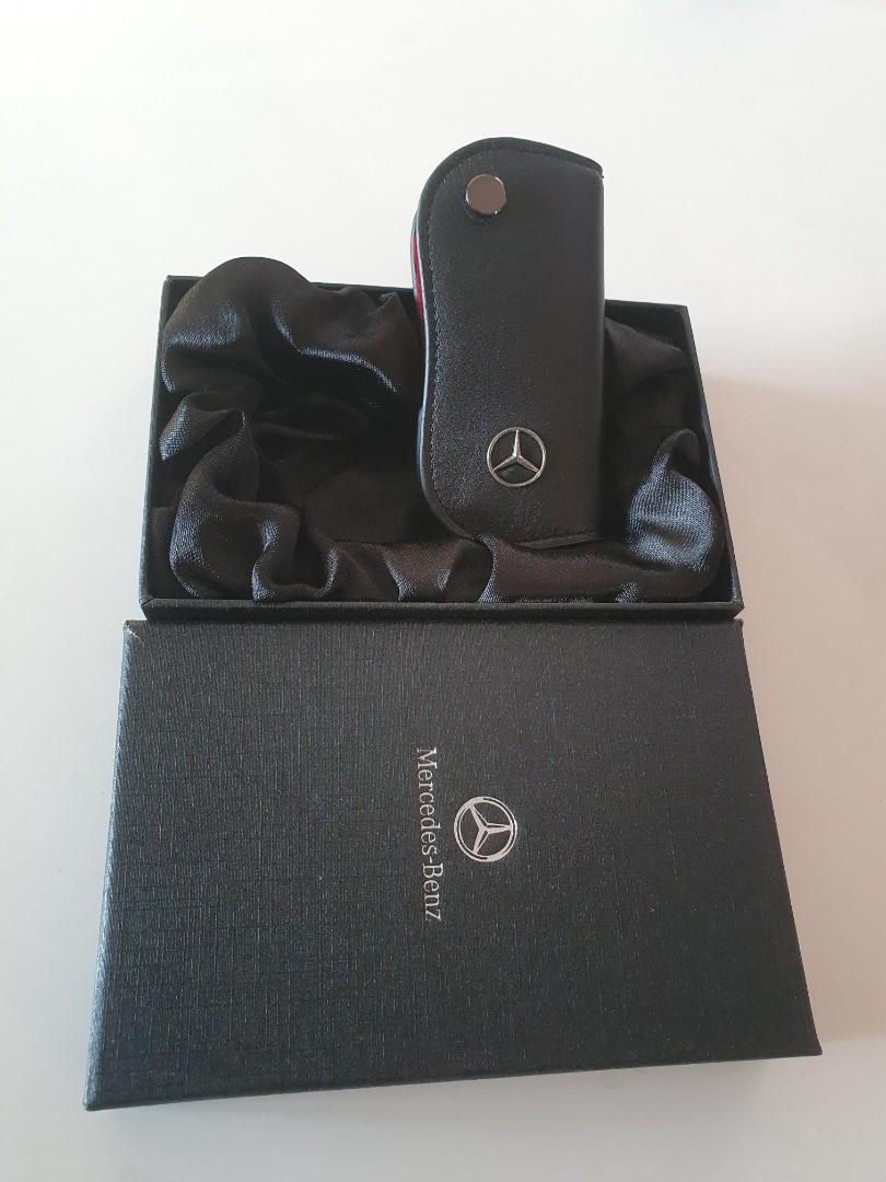 Louis Vuitton emcraft Mercedes Benz car key holder 100% authentic, Luxury,  Accessories on Carousell