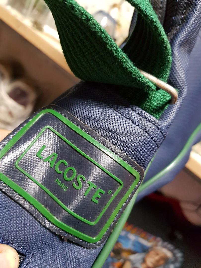 LACOSTE racket bag, Sports Equipment, Sports & Games, Racket and Ball