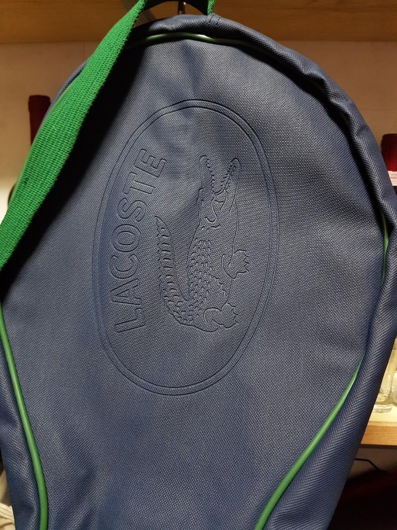 LACOSTE racket bag, Sports Equipment, Sports & Games, Racket and Ball