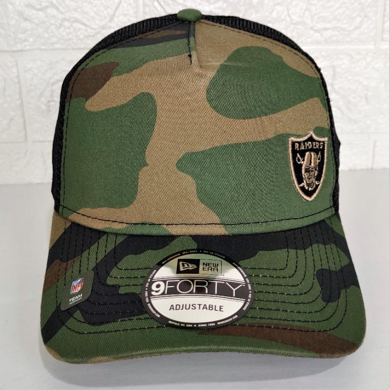 las vegas raiders camo hat