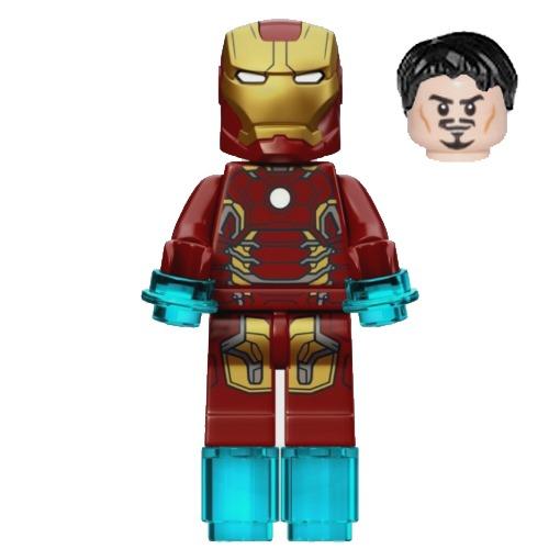 Lego iron man hair clearance