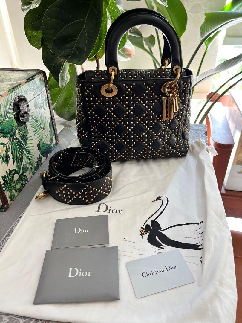 Lady dior supple studded outlet