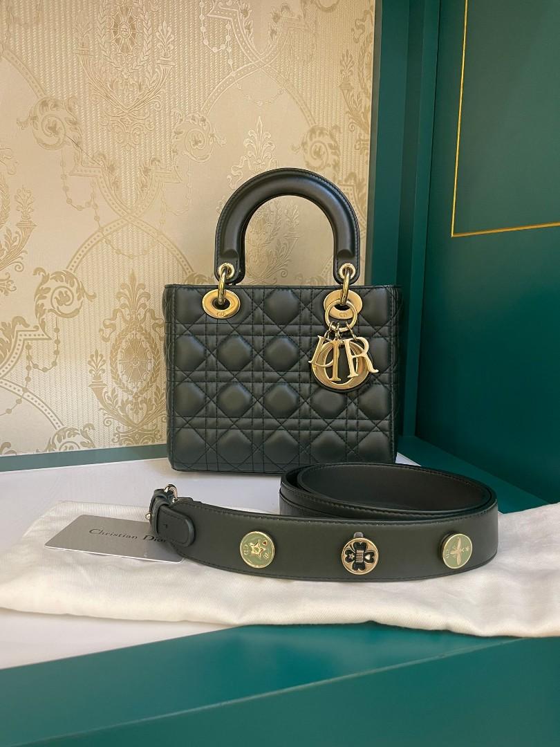 Lady Dior bag in dark green Perfect color for winter  Dior purse Bags  Purses
