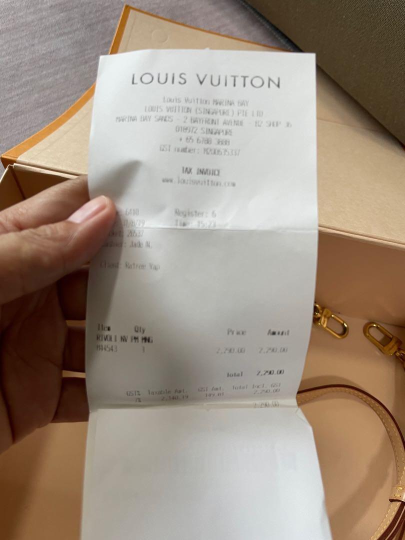 Preloved (Like New) Louis Vuitton Rivoli PM Monogram GHW 2019 Size: 31 x 24  x 11 cm Comes with: receipt, strap, key, padlock, booklet…