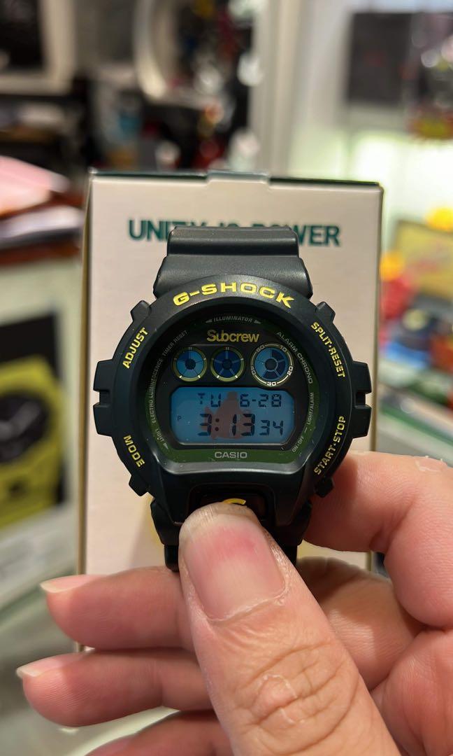 Limited Edition DW 6900SCR 3DR G Shock and Subcrew Shark Marine